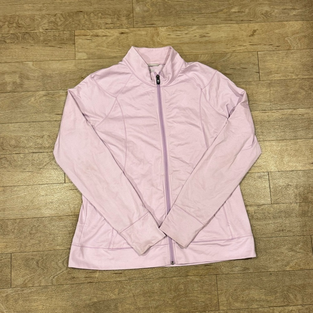 Cutter & Buck Light Pink Full Zip Jacket Size XL
